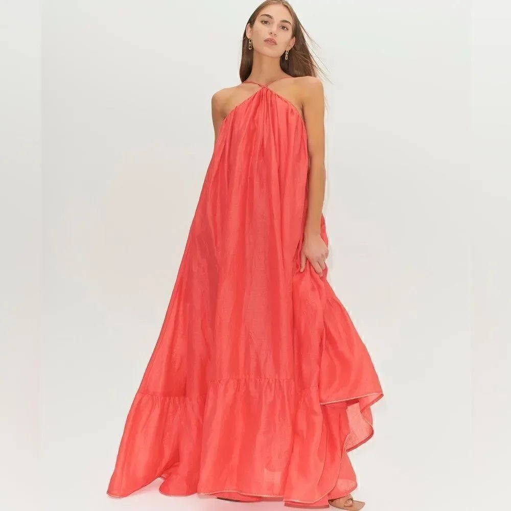 Free People Hansen and Gretel Lordes A-Line Gown by Hansen and Gretel/ size XS